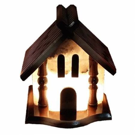 Лампа солевая домик (4-6 кг) фотография