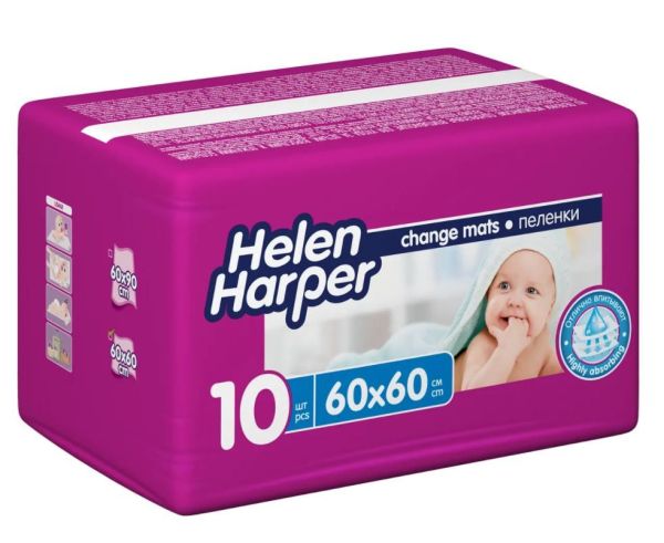 Одноразовые пеленки Helen Harper Baby 60х60 №10 фотография