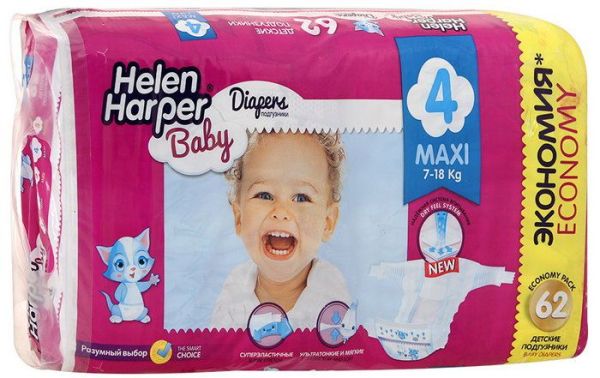 Подгузники «Helen Harper Baby» размер 4 фотография