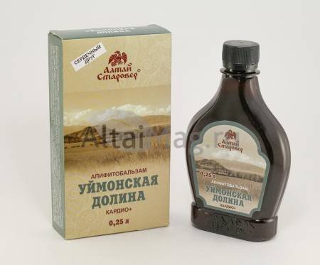 Изображение товара Фитобальзам Уймонская долина, 250мл Фитобальзам Уймонская долина, 250мл фотография